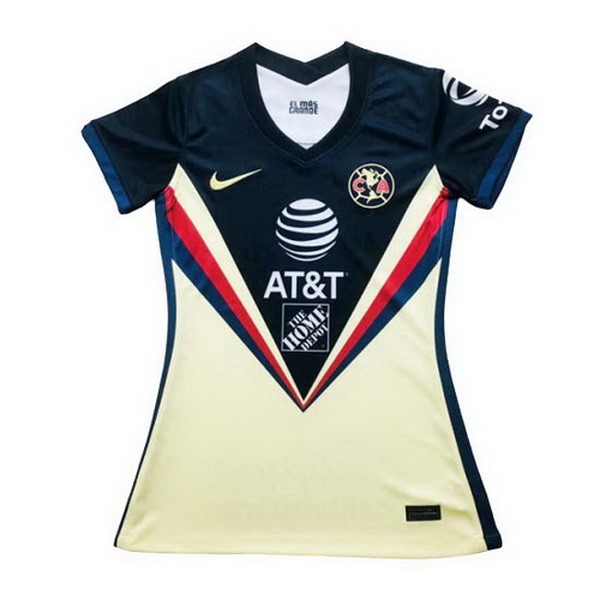 Trikot Club América Heim Damen 2020-21 Gelb Fussballtrikots Günstig